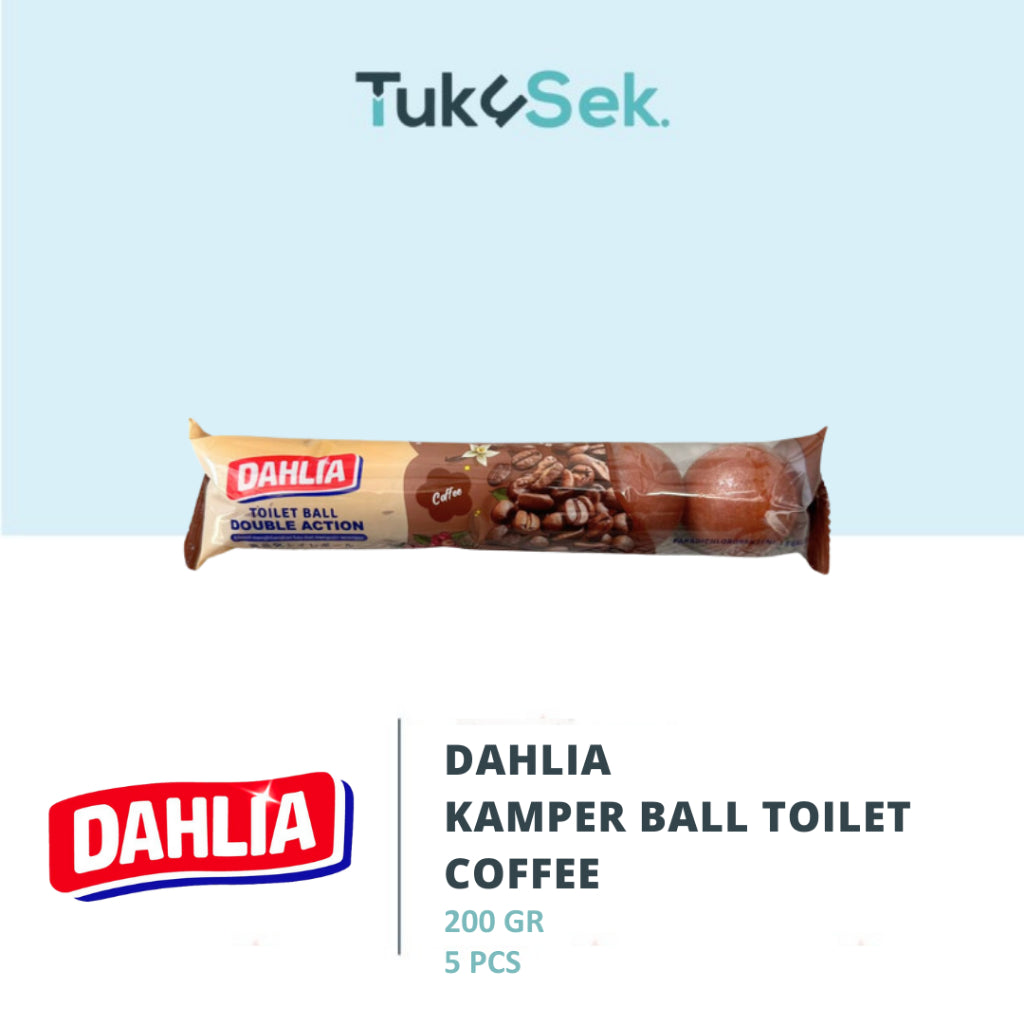 DAHLIA Kamper Ball Toilet Coffee isi 5 200gr
