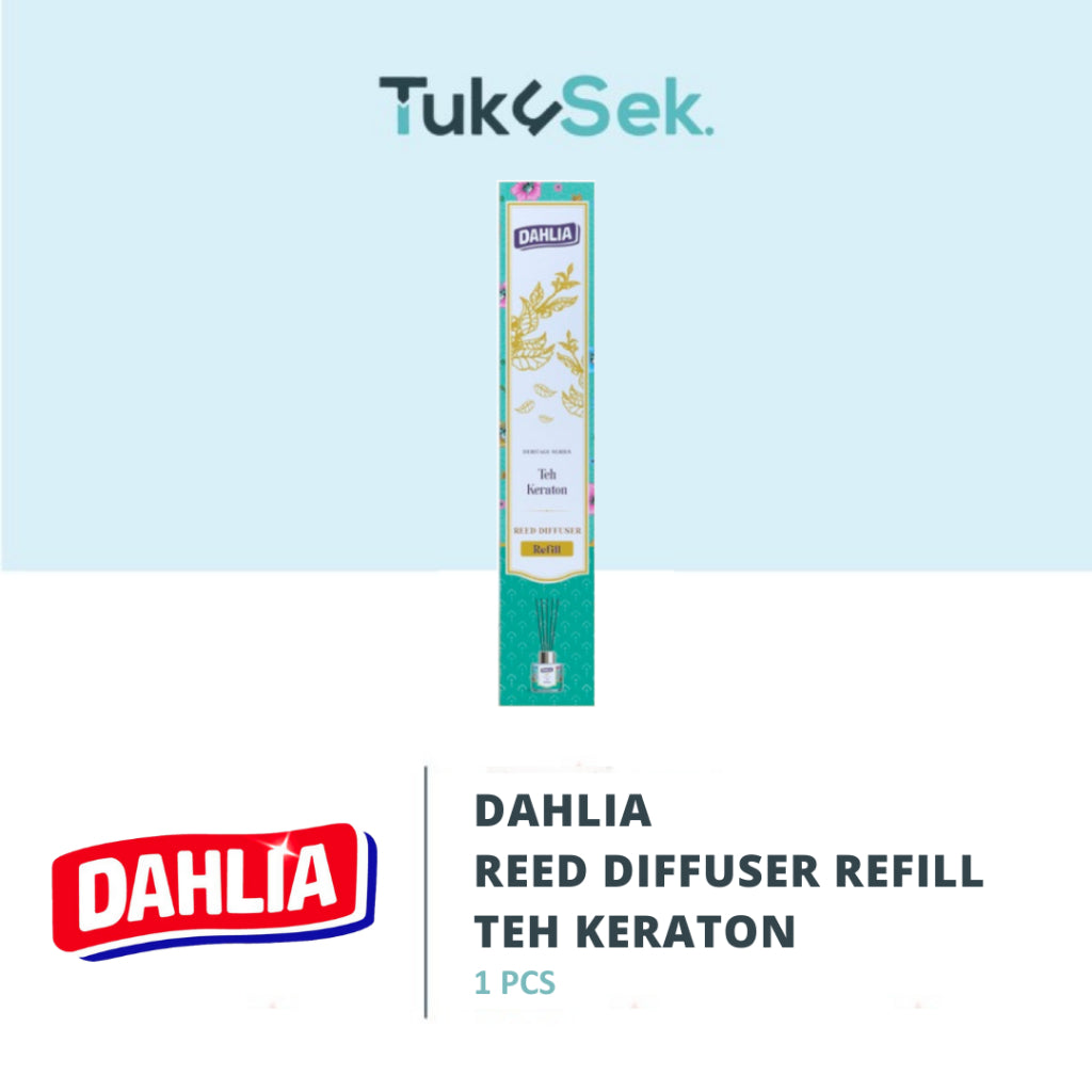 Dahlia Reed Diffuser Refill Teh Keraton