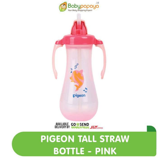PIGEON Tall Straw Bottle / Botol Minum Bayi