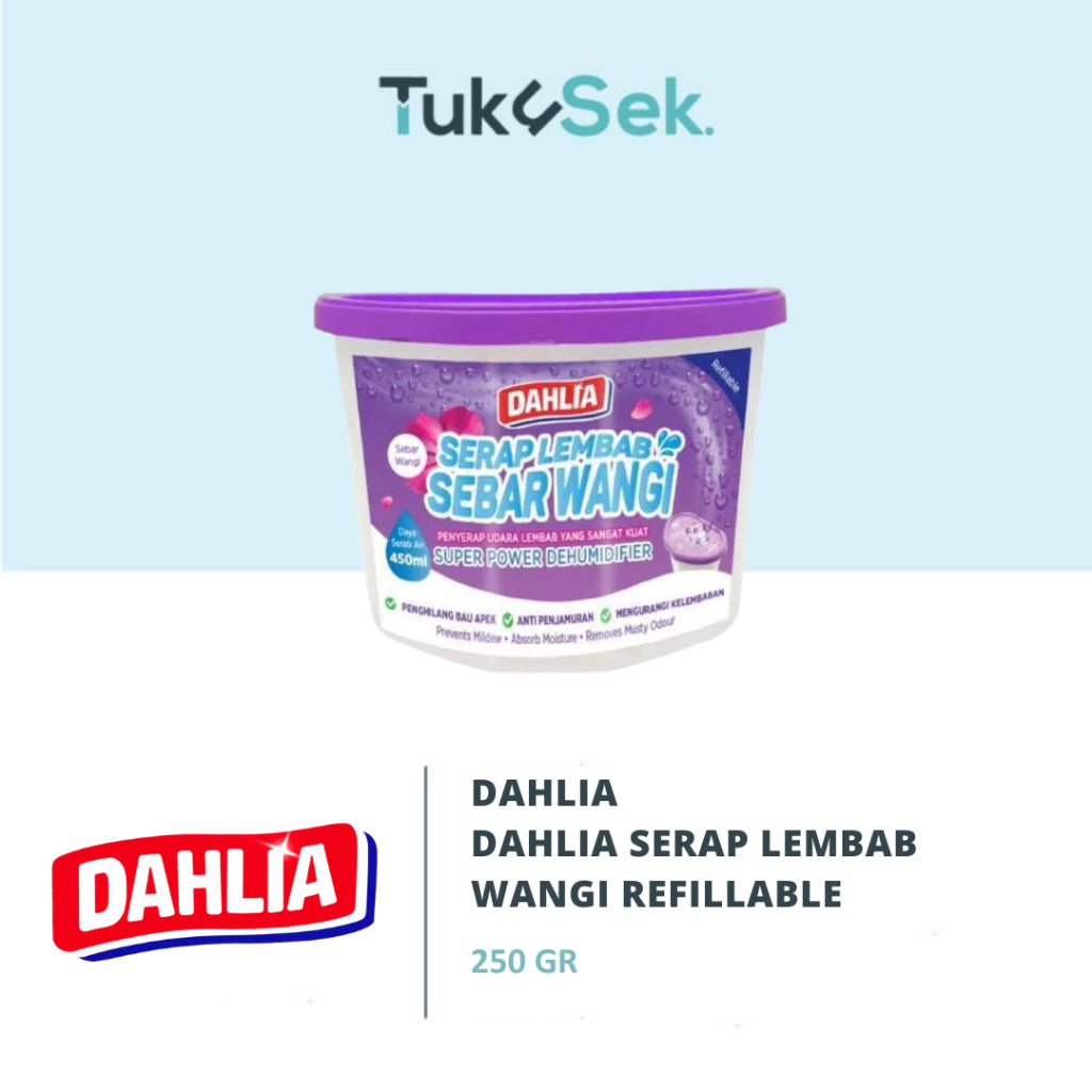DAHLIA Serap Lembab Wangi Refillable 250gr