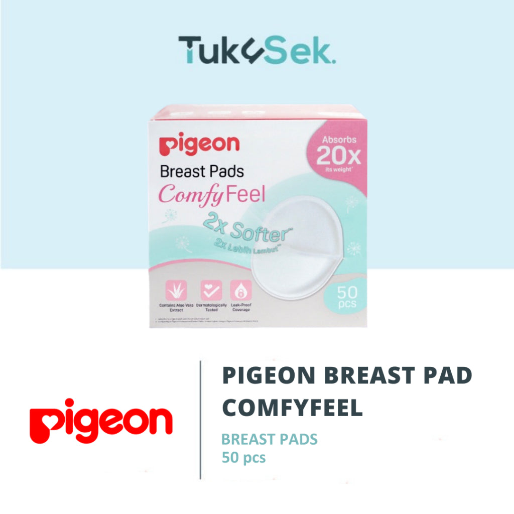 PIGEON Breast Pads Comfyfeel | Penyerap Asi Sekali Pakai