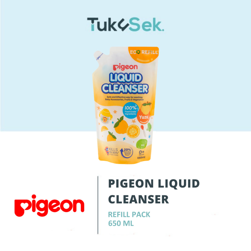 PIGEON Liquid Cleanser Yuzu | Cairan Pembersih | Pembersih Alat Makan Bayi