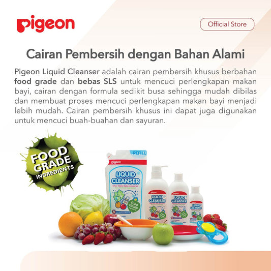 PIGEON Liquid Cleanser | Cairan Pembersih | Pembersih Alat Makan Bayi