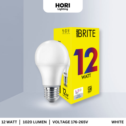 HORI BRITE LED Bulb E27 12 Watt - White
