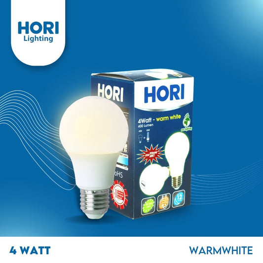HORI Lampu LED Bulb Bohlam 4 Watt - Kuning