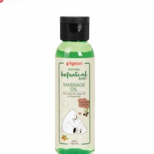 PIGEON Botanical Baby Massage Oil 100Ml