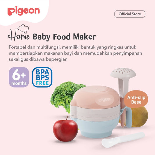 PIGEON Home Baby Food Maker | Alat Pembuat Makanan Bayi