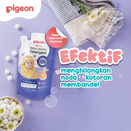 Pigeon Paket Softener 430ml Free Laundry Detergent 450ml Refill