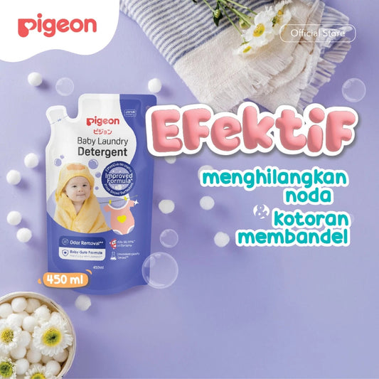 Pigeon Paket 2 Softener 430Ml free Laundry Detergent 450Ml