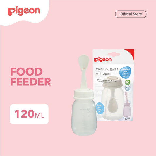 PIGEON Food Feeder | Perlengkapan Makan Bayi | Botol sendok