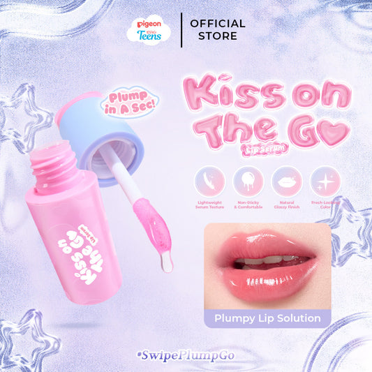 Bundle Pigeon Teens Everyday Compact Powder UV + Kiss on the Go Lip Serum |Skincare Remaja | Makeup Remaja