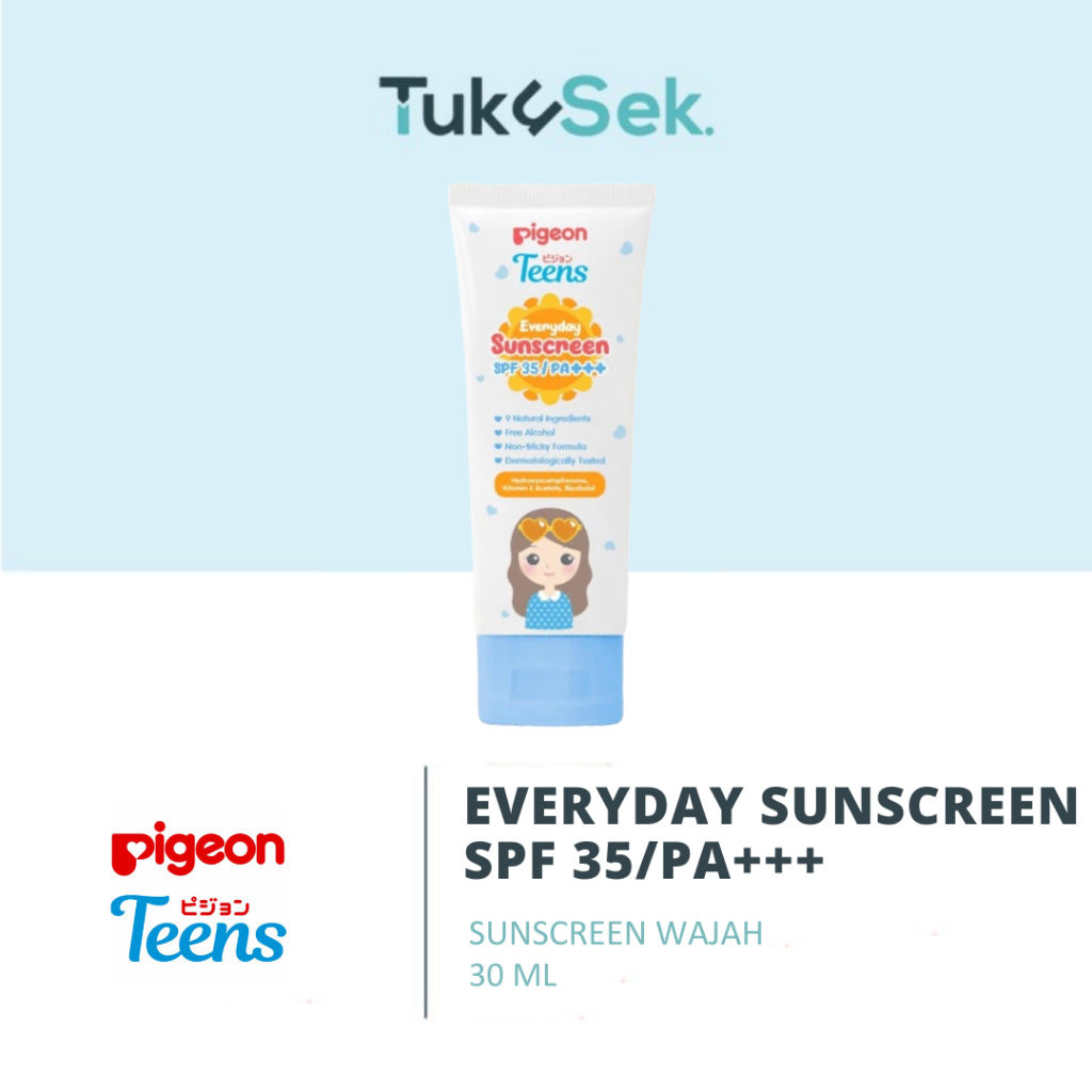 PIGEON TEENS Everyday Sunscreen SPF 35/PA+++ 30ml