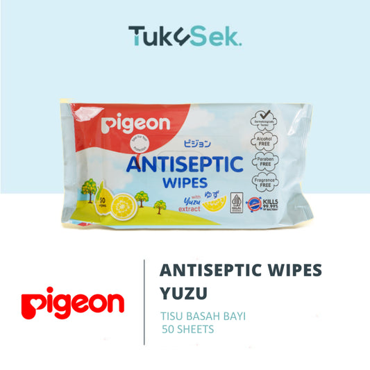 PIGEON Antiseptic Wipes Yuzu 50's
