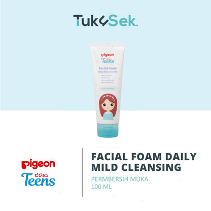 PIGEON TEENS Facial Foam Daily Mild Cleansing 100 ml