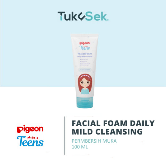 PIGEON TEENS Facial Foam Daily Mild Cleansing 100 ml