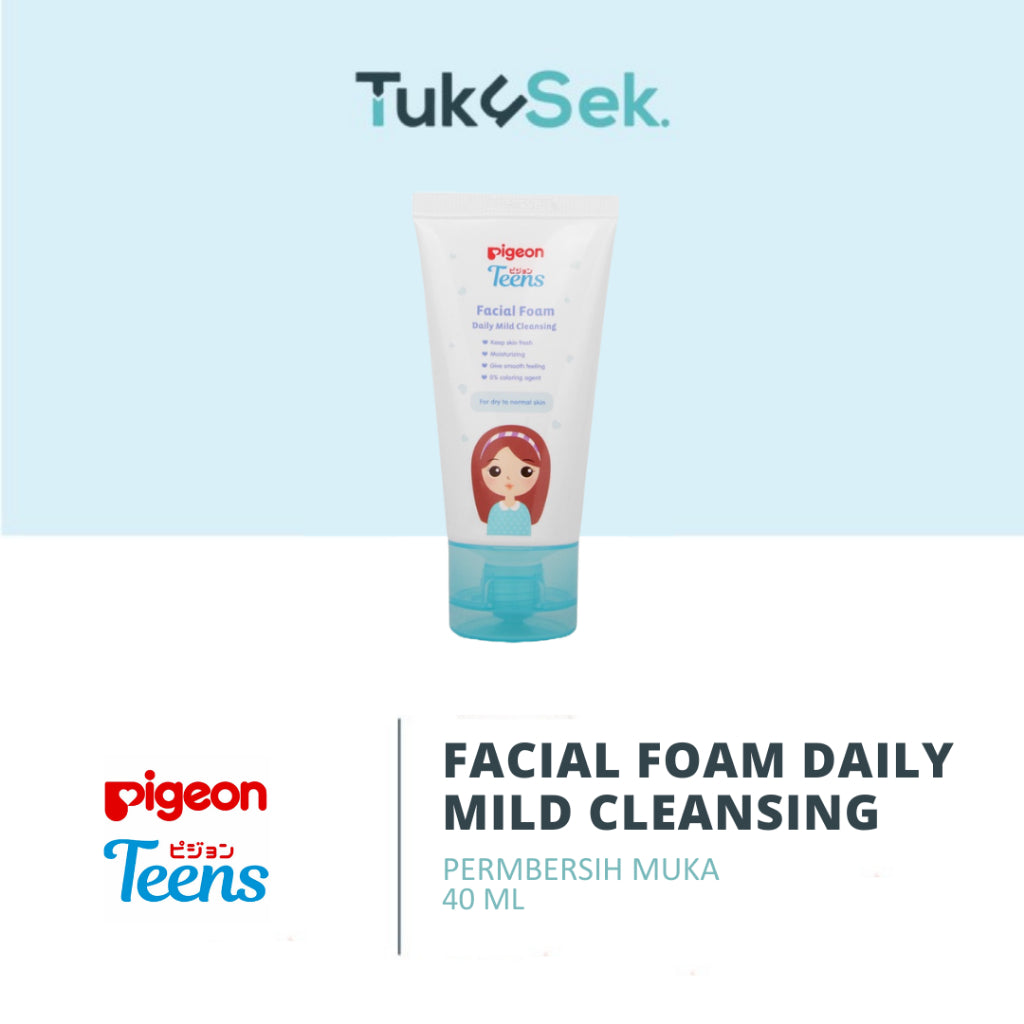 PIGEON TEENS Facial Foam Daily Mild Cleansing 40 ml