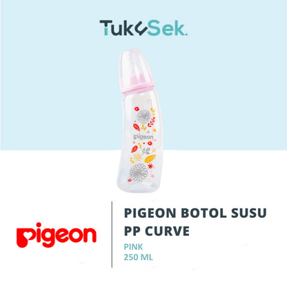 Pigeon Botol PP Curve 250ml with S-Type Nipple