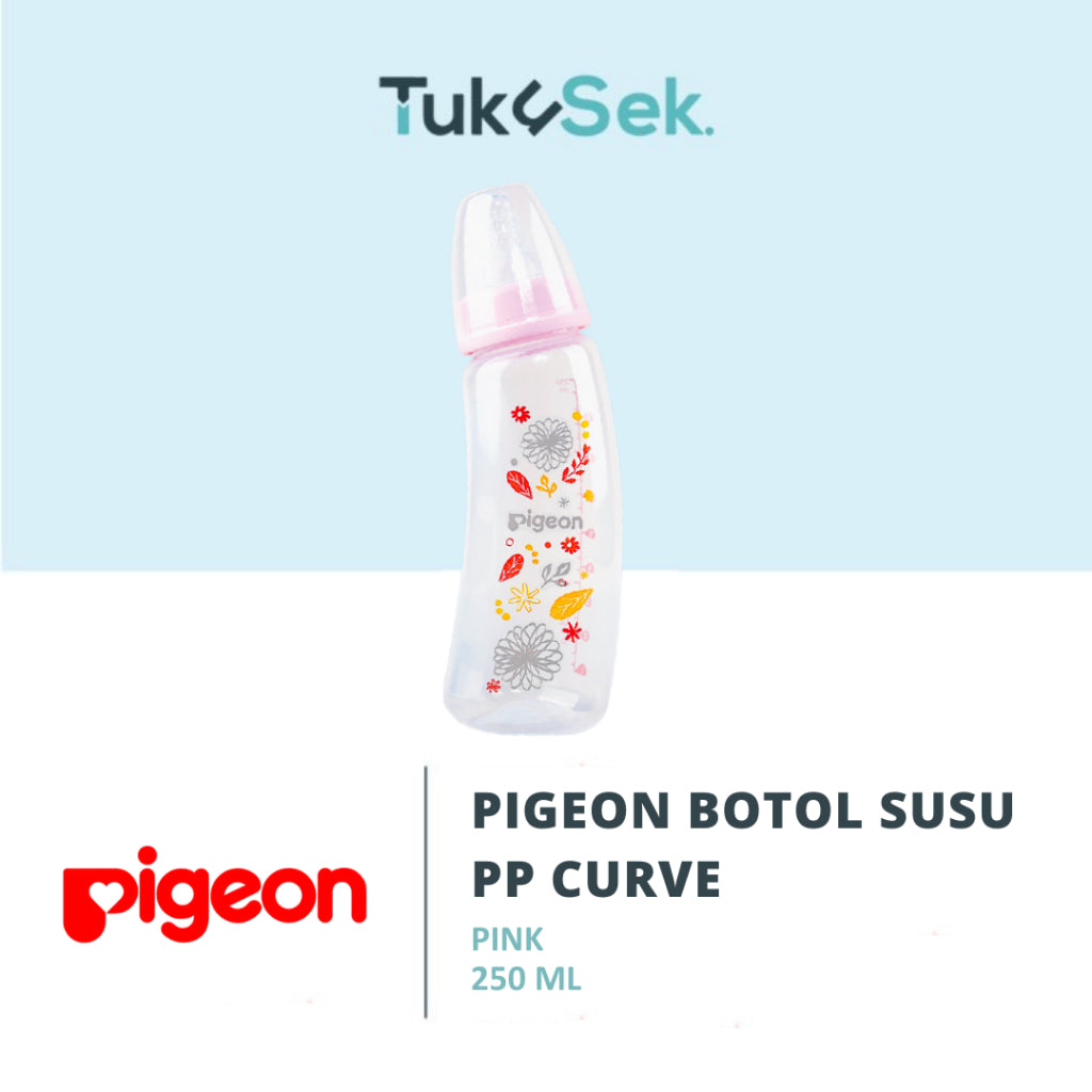 Pigeon Botol PP Curve 250ml with S-Type Nipple