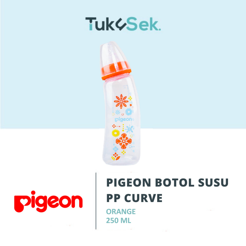 Pigeon Botol PP Curve 250ml with S-Type Nipple