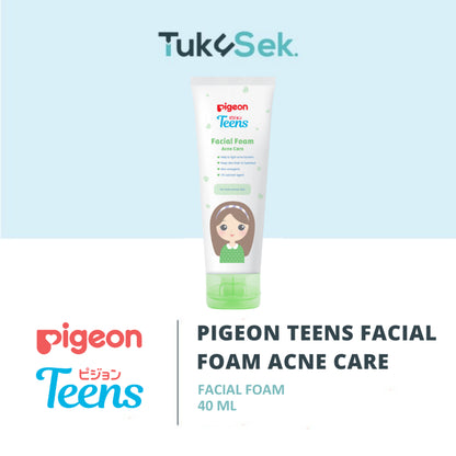 Pigeon Teens Facial Foam Acne Care 40Ml