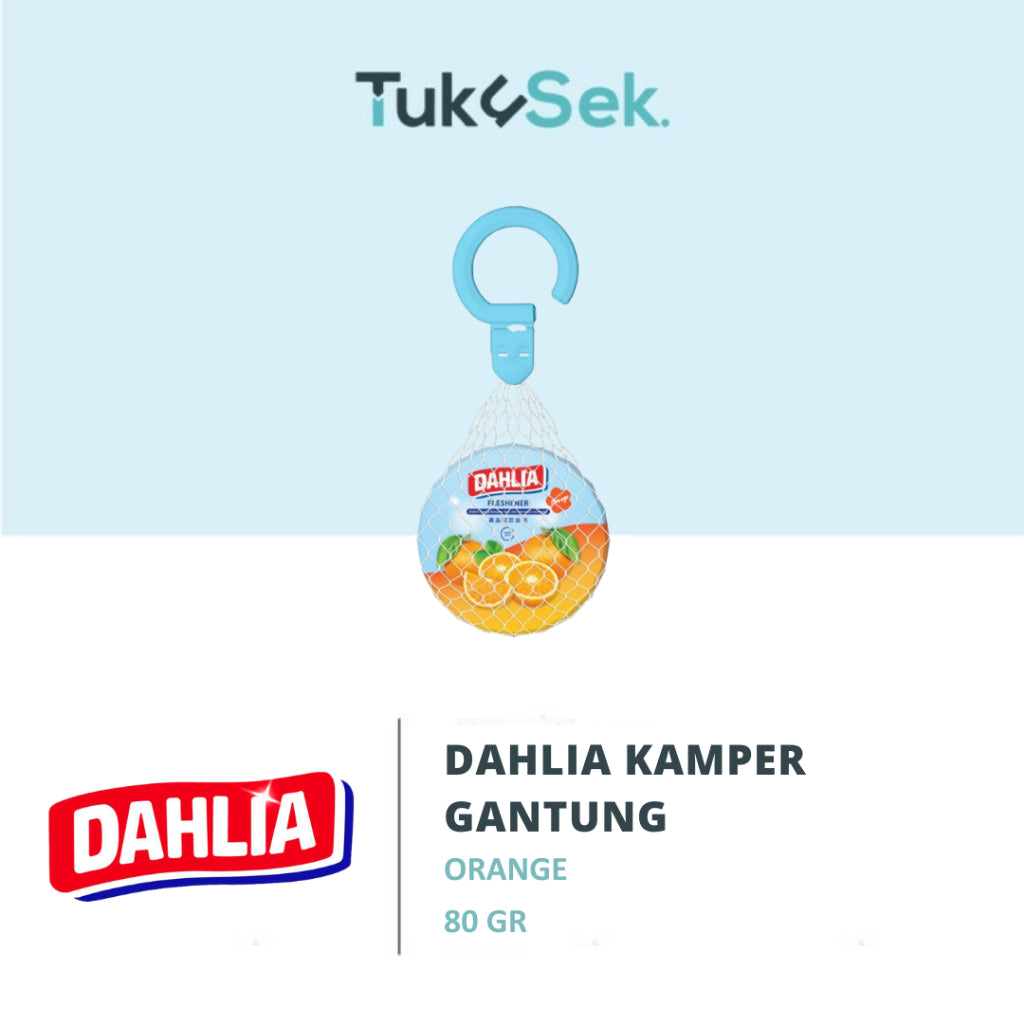 DAHLIA Kamper / Freshener Gantung 80gr