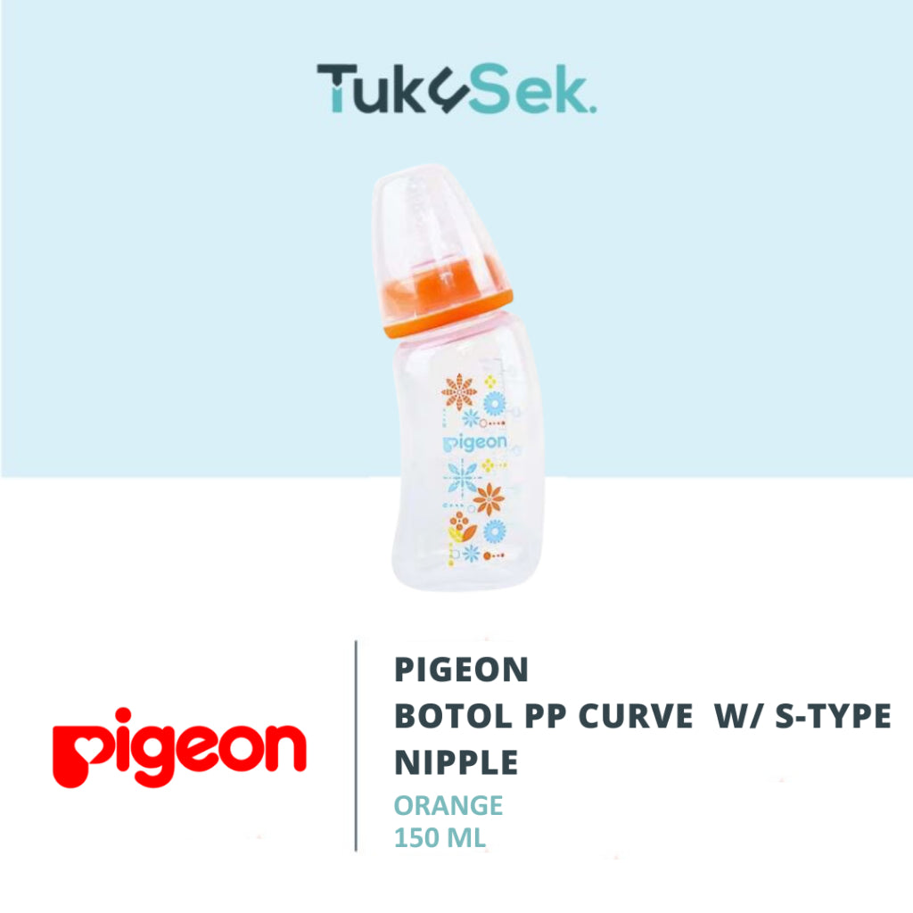 Pigeon Botol PP Curve 150ml with S-Type Nipple