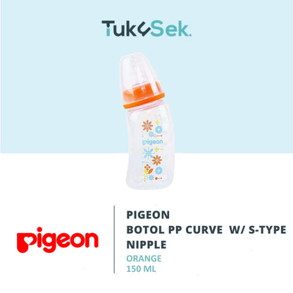 Pigeon Botol PP Curve 150ml with S-Type Nipple