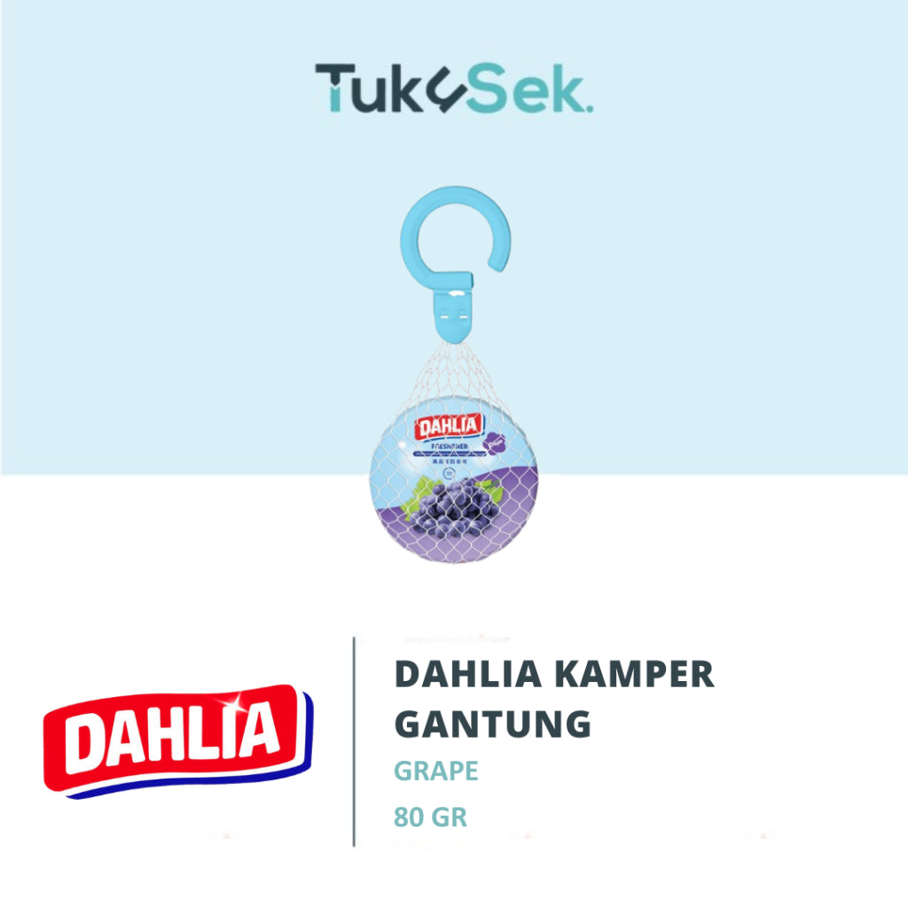 DAHLIA Kamper / Freshener Gantung 80gr