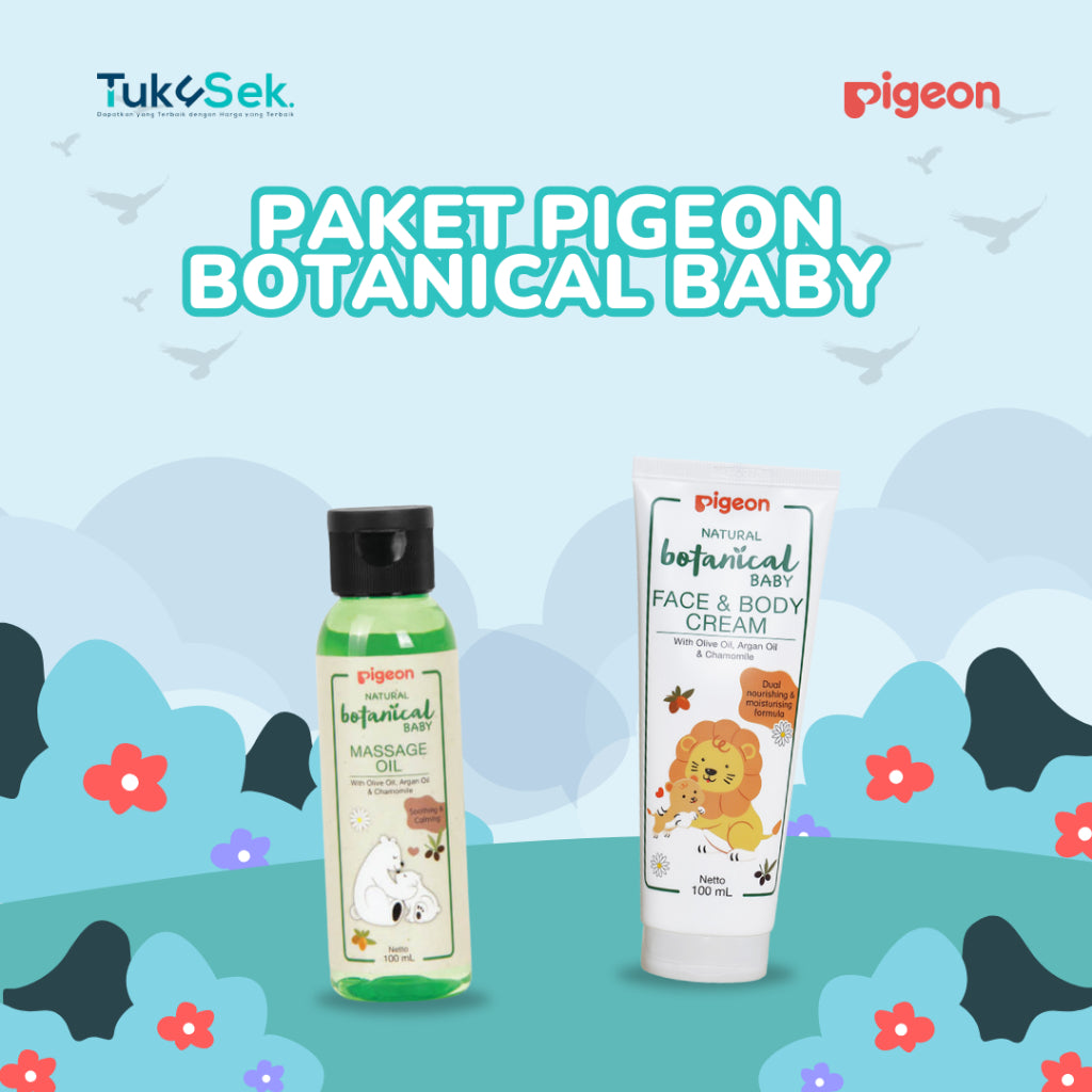 PAKET PIGEON BOTANICAL BABY 1