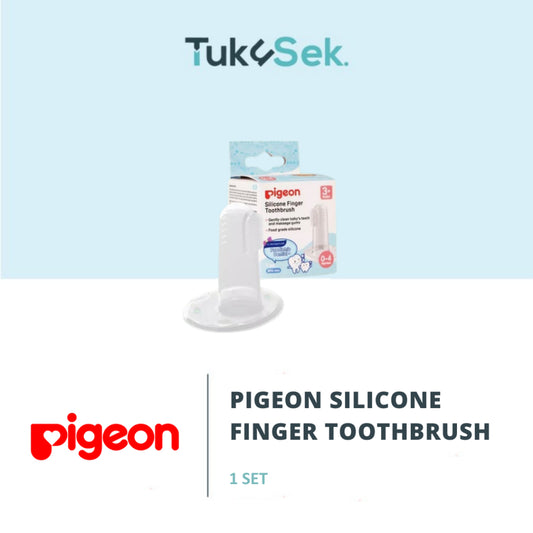 PIGEON Silicone Finger Toothbrush
