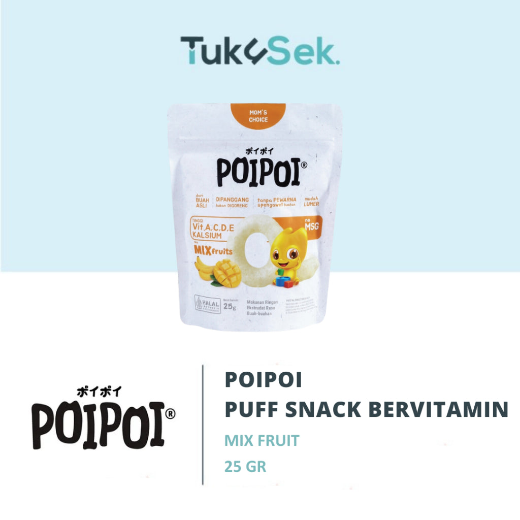 POIPOI Puff Snack 25g (1 tahun+)