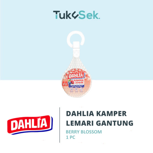DAHLIA Kamper / Freshener Gantung 80gr - Berry Blossom