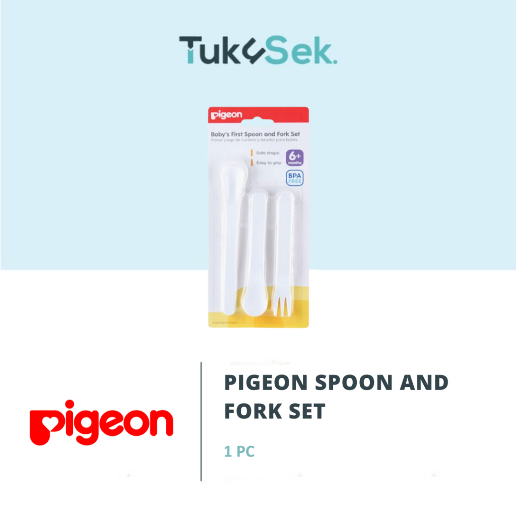 PAKET PIGEON FEEDING + SPOON AND FORK SET