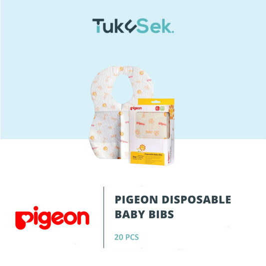 PIGEON Disposable Baby Bibs 20 Pcs