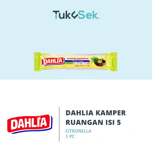 DAHLIA KAMPER RUANGAN CITRONELLA (Block) - Aromatic Scent 200gr