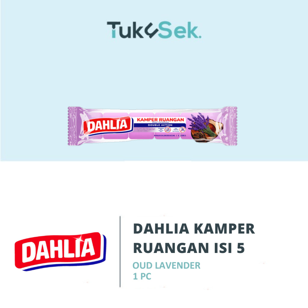 DAHLIA KAMPER RUANGAN OUD LAVENDER (Block) - Lavender Oil 200gr