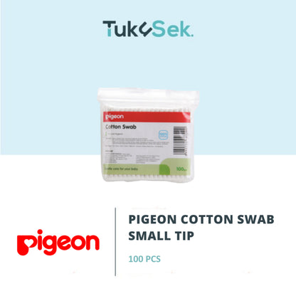 PAKET B3G1 PIGEON COTTON SWAB ISI 100PCS SMALL TIP