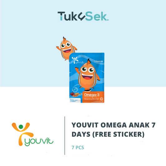 YOUVIT Omega Anak 7 Days (Free Sticker)