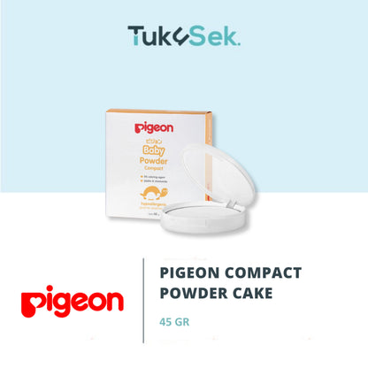 PAKET PIGEON BEDAK PADAT POWDER CAKE CHAMOMILE 45Gr