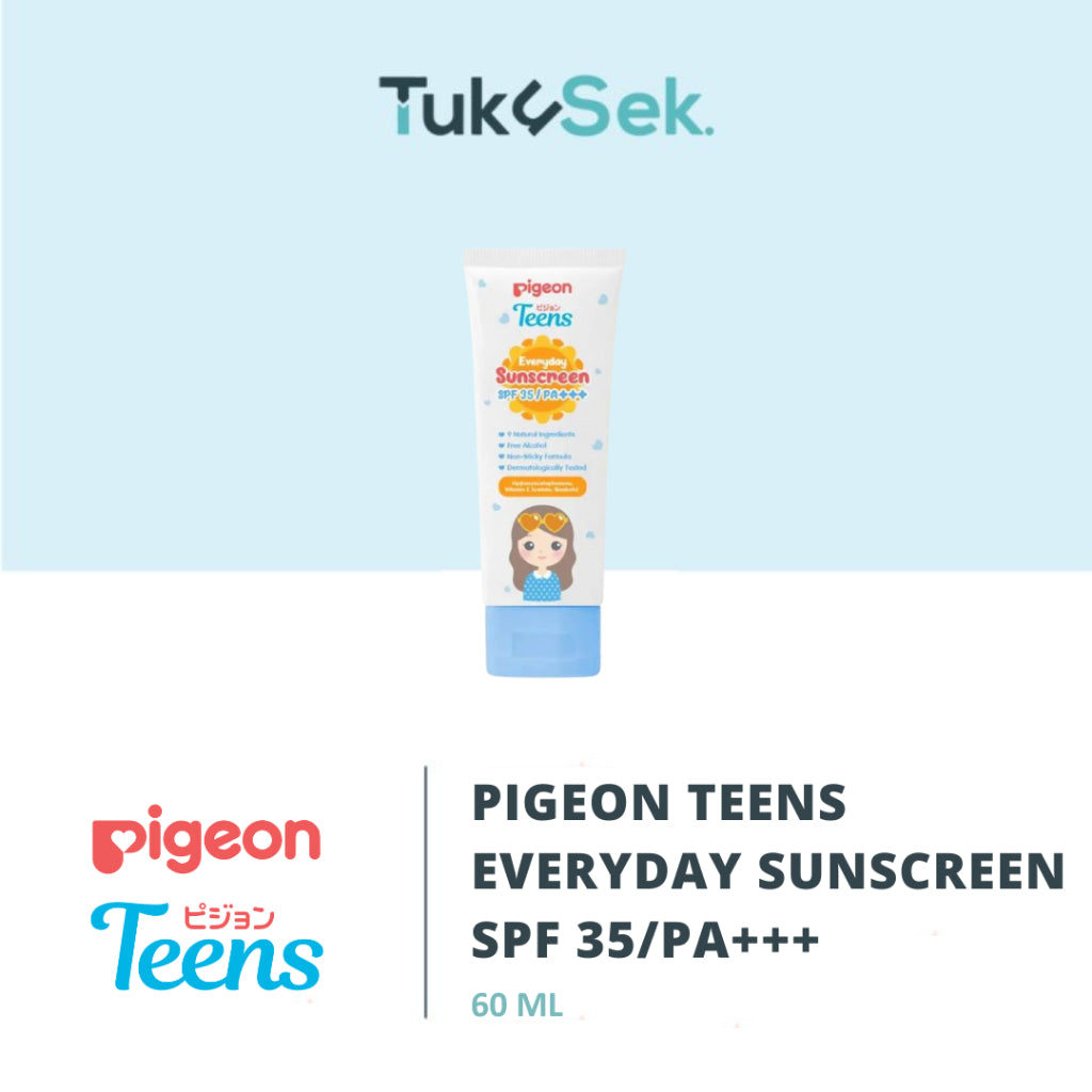 Pigeon Teens Everyday Sunscreen SPF 35/PA+++ 60Ml