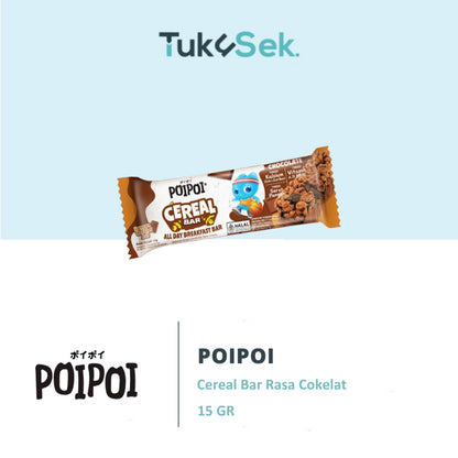 POIPOI Cereal Bar Rasa Cokelat 15g
