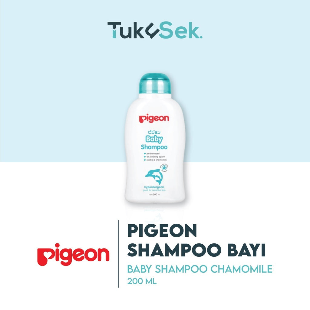 PIGEON Baby Shampoo Chamomile 100Ml / Shampoo Bayi