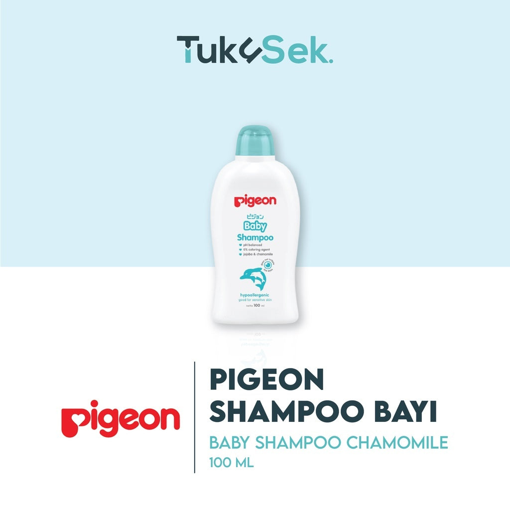 PIGEON Baby Shampoo Chamomile 100Ml / Shampoo Bayi