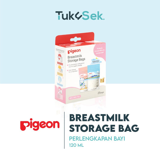 PIGEON BREASTMILK STORAGE BAG | KANTONG ASI ANTI BOCOR