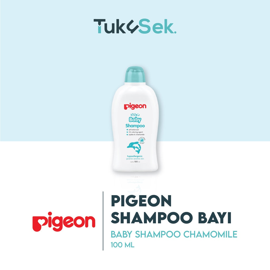 PIGEON Baby Shampoo Chamomile 100Ml / Shampoo Bayi