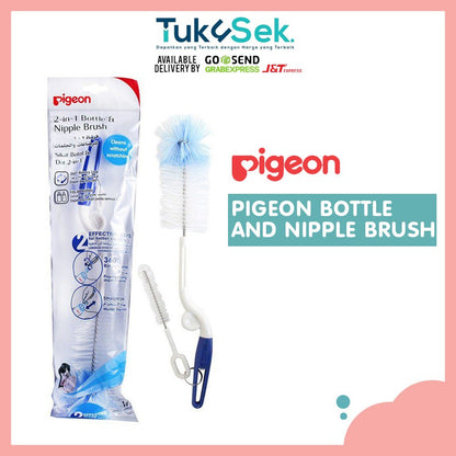 PIGEON Bottle and Nipple Brush / Sikat Pembersih Botol & Dot