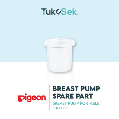 PIGEON Breast Pump Spare Part Soft Cup - Breast Pump Portable