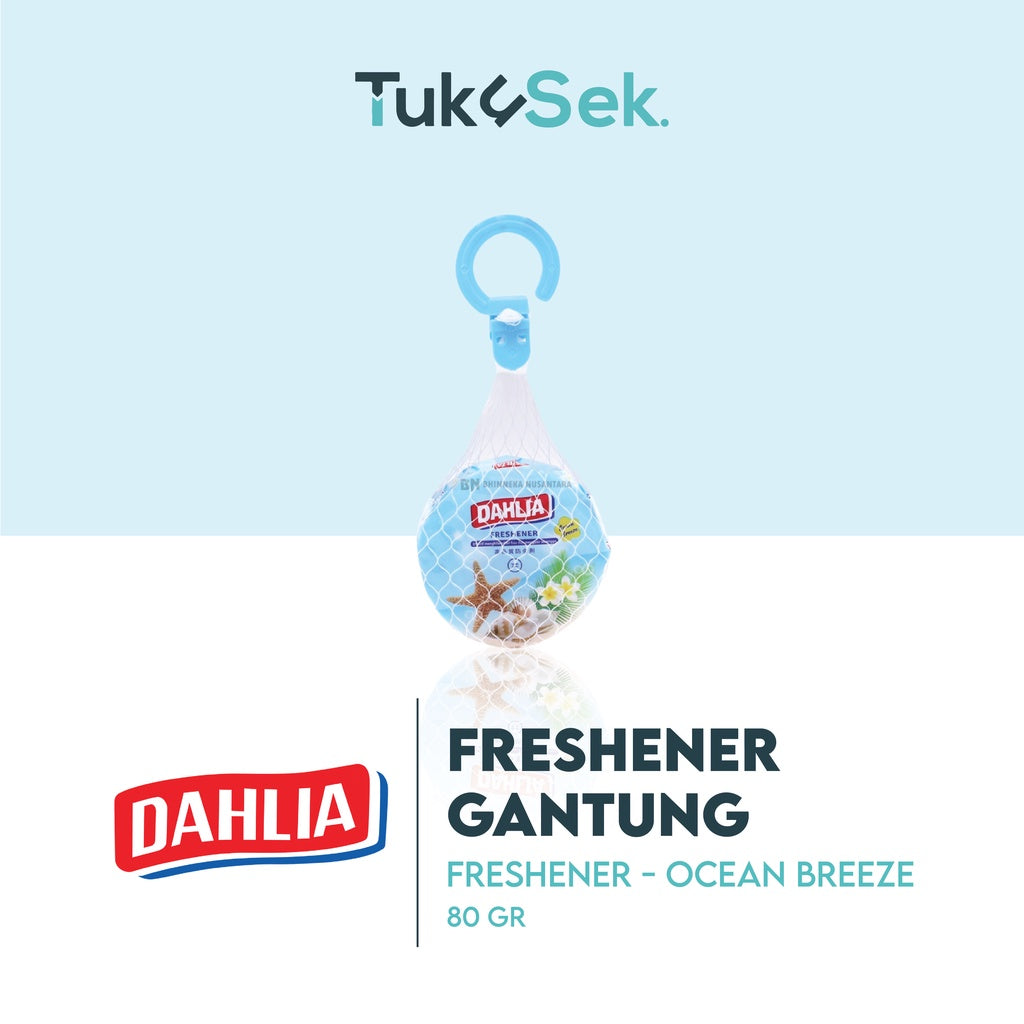DAHLIA Kamper / Freshener Gantung 80gr - Ocean Breeze