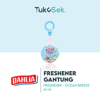 DAHLIA Kamper / Freshener Gantung 80gr - Ocean Breeze