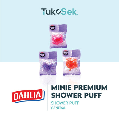 DAHLIA Minie Premium Shower Puff - General